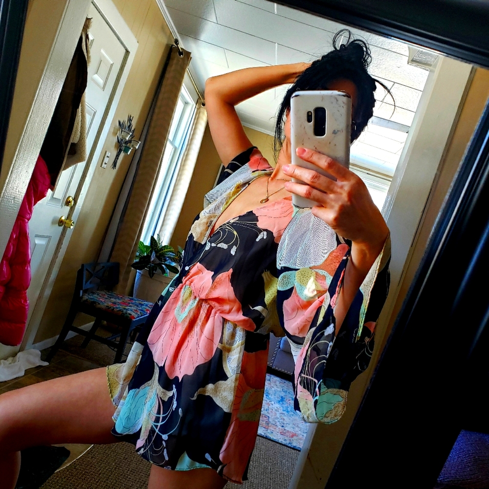 Womens romper long sleeve. Size s.